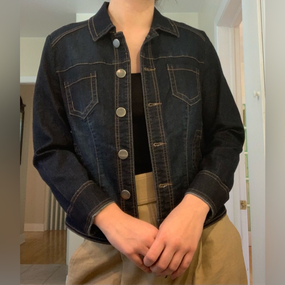 Denim Dark Wash Jacket